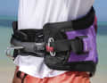 The hook is attached with a wide strap...