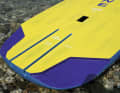 The boxes for the foil are open at the back and the foil can be pushed in together with the screws.