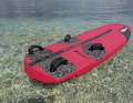 ...und auch hier ein kompakter Shape mit flachem Deck
