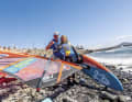 Björn Dunkerbeck is one of the organisers of the Gloria World Cup. This time his youngest son Daniel celebrated his World Cup premiere. photographer: PWA/John Carter