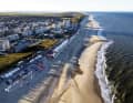 Das Set-up des Worldcups am Brandenburger Strand ist einzigartig.
