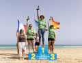 1. Sarah-Quita Offringa; 2. Marion Mortefon; 3. Blanca Alabau