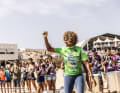 Sarah-Quita Offringa aus Aruba gewinnt die Damenwertung