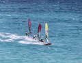Justine Lemeteyer (right) has been on the foil more recently, but is also one of the favourites