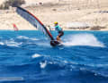He competed on Fuerte without training, but with old sails as a gesture of goodwill