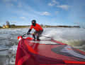 Christian Kohl is not the only one who goes out on the water all year round - even in frosty temperatures