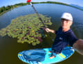 Even with the 199-euro board, you can enjoy fantastic SUP experiences.