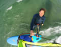 The board is available in one size, with a volume of 155 litres