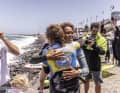 She was then congratulated by competitor Sarah-Quita Offringa