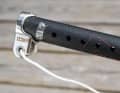 Both the aluminium and carbon versions have a solid stainless steel fitting.