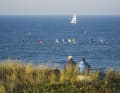 There were light wind conditions again on the penultimate day