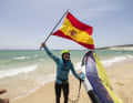 Mar de Arce also celebrated her first victory in freestyle