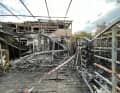 Boards and sails worth 200,000 euros fell victim to the fire