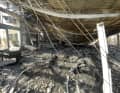 The station is completely destroyed