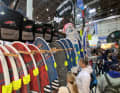 Inflatable windsups are available from F2 from as little as 300 euros