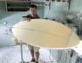 Bouke has been building boards since his youth on Terschelling, and now he also develops sails, fins and more