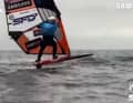 It was only then that Rutkowski was able to foil - and set a good pace at 30 to 40 km/h
