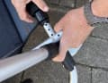Die einzelnen Teile lassen sich einfach und werkzeugfrei per Snap-Lock-Verschlüssen zusammenstecken.