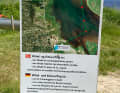 The nature reserve is clearly designated and surfing time is limited.