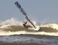 The Quatro Pyramid tested by surf