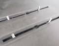 Once the foil has been carefully removed, the bolts are tightened by hand. As these lie against the underside of the rail, the position is fixed