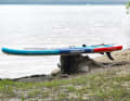 The body is slightly curved, the edges are double reinforced