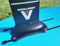 The connection of the mounting plate to the pole is additionally secured with a cross bolt