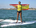 The first successes came straight from the debut during the 2024 Raceboard World Championships