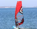 As soon as the foil is slightly inflated, the board is already unloaded, the resistance of the bow in the water is reduced and your speed increases with every additional pumping stroke (