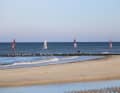 The ladies on the long, windless way out
