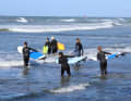 Club members can regularly take part in the surf courses