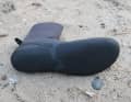 The sole is grippy and still provides sufficient feel for the board