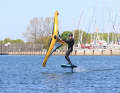 Before discharging, you should check the free space downwind