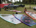 Nine freemoving sails were tested, here are all the features, details and trimming tips in pictures and in the video!
