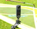 Die Insta360 X4 lässt sich über ein großes Touch-Display bedienen