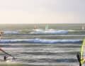 The North Sea was already underway the evening before