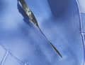 The zip is well protected against water ingress