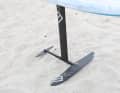 Five front wing sizes are available