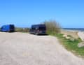 You can park directly on the beach or in a car park about 100 metres from the water's edge