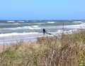 Westerly wind arrives almost sideshore