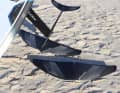 We tested two Naish wings in light winds - the Jet HA 1840 (rear) and the Ultra Jet 2000