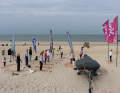 Der Tag begann mit einer weiteren Yoga-Session am Strand von Yogi-Tea