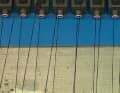 The type and orientation of the fibres can be controlled by machine