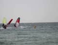 The last race started with a mass start near the beach