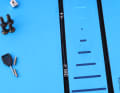 Firstly, the connected track nuts are inserted into the box