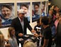 Afterwards, Björn was surrounded by autograph hunters.