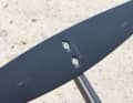 The angle of the rear wing can be adjusted