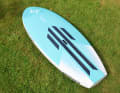 At 5.52 kilos, the board is pleasingly light