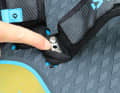 All foot straps are double-bolted to prevent twisting