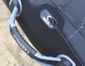 Cabrinha also uses a fixed grip on the front tube, but this can also be removed if desired
